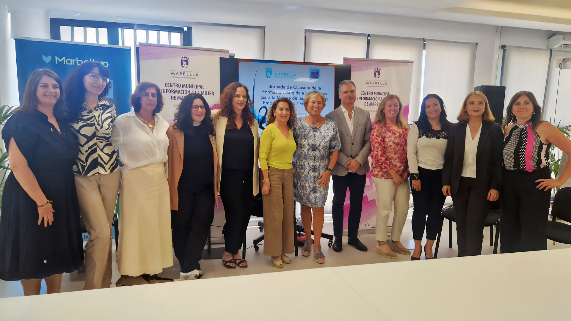 Acompañamos una nueva hornada de mujeres emprendedoras formadas en nuestro municipio