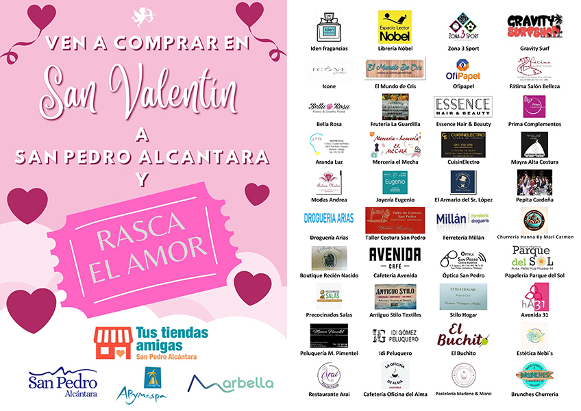 Un año más, la primera campaña comercial la dedicamos al Día de San Valentín