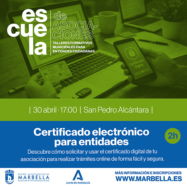 APYMESPA presente en el taller de ‘Certificado electrónico para entidades’