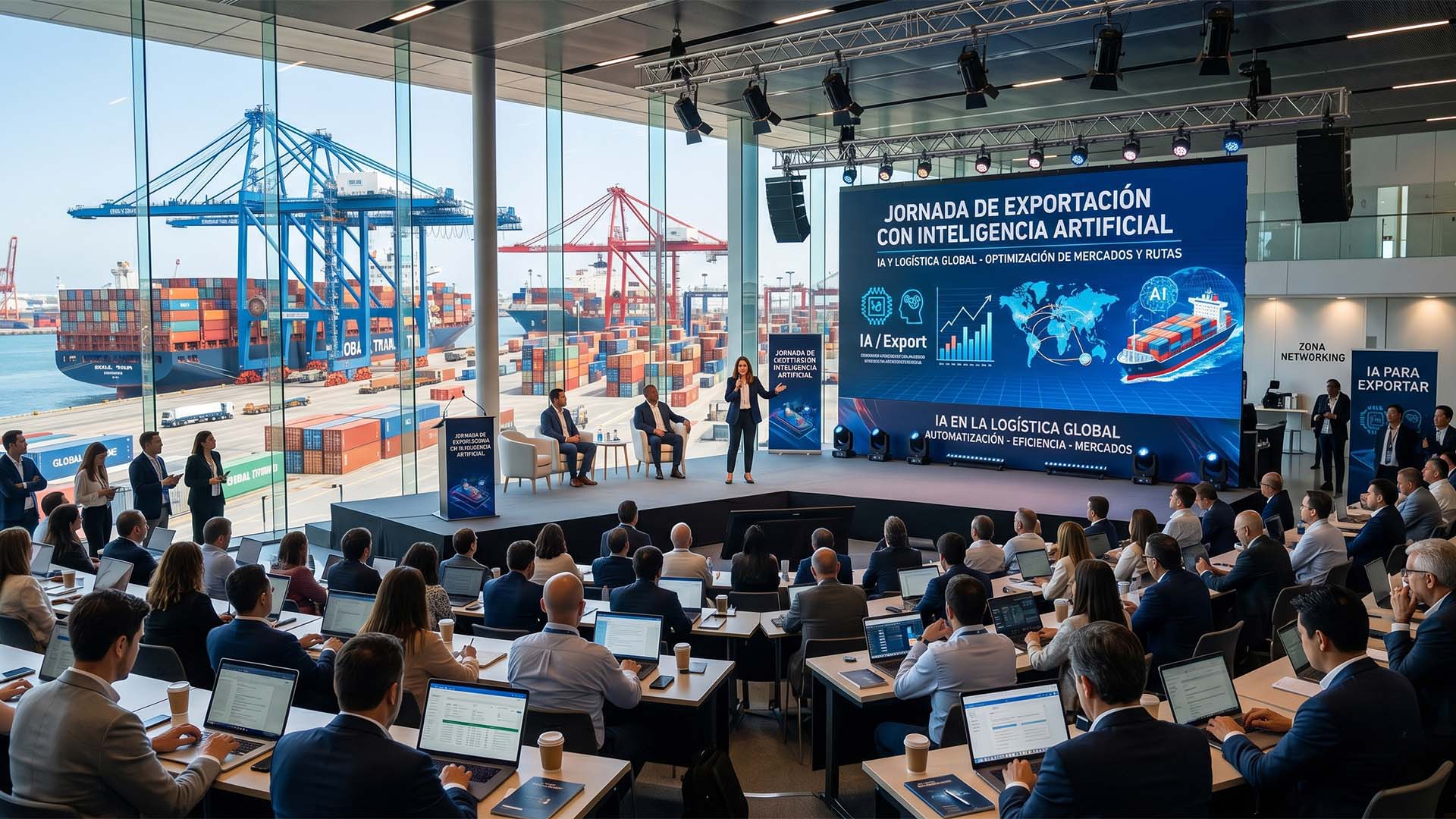 Interesante jornada de exportación con Inteligencia Artificial en la Cámara de Comercio