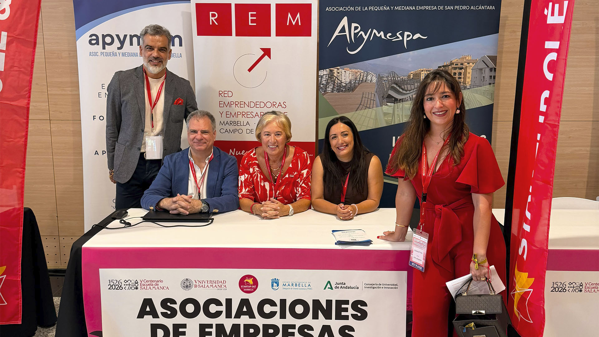 Una magnífica oportunidad aprovechada por los asociados a APYMESPA en Startup OLÉ