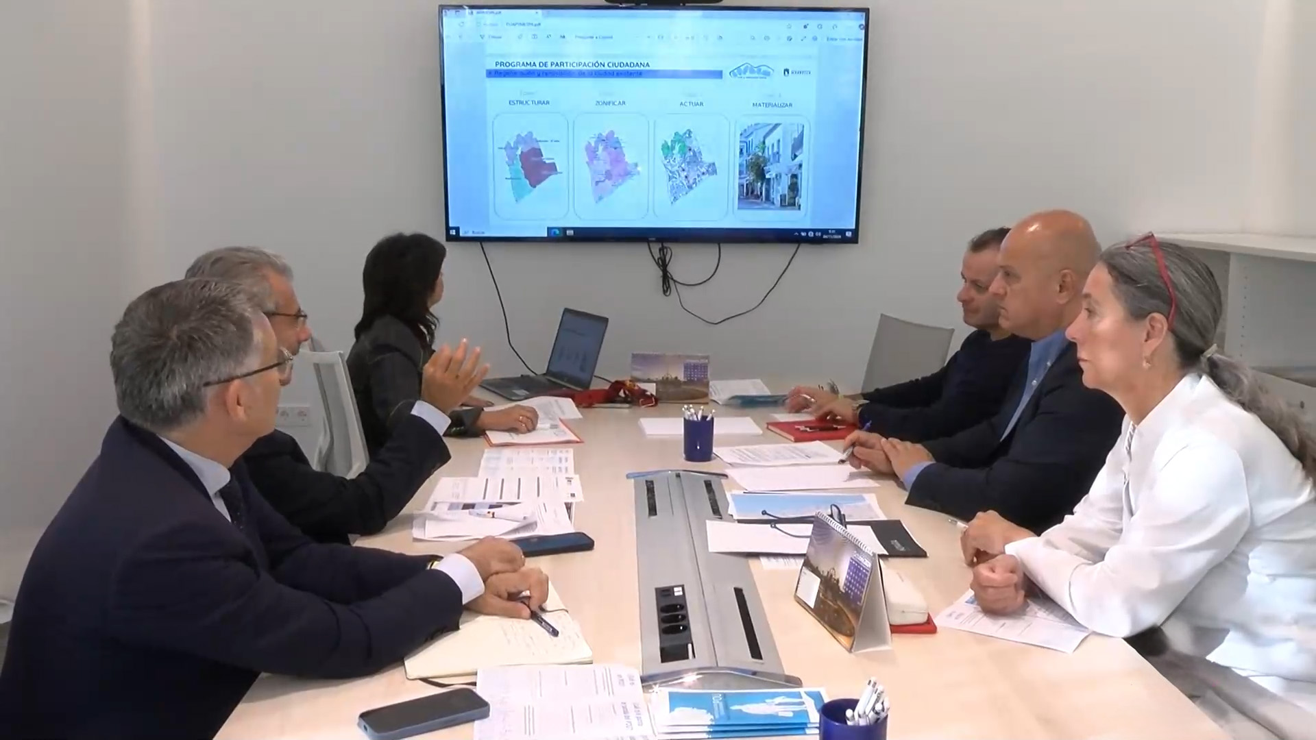 APYMESPA se reúne con el Ayuntamiento reafirmando sus propuestas para el nuevo POU