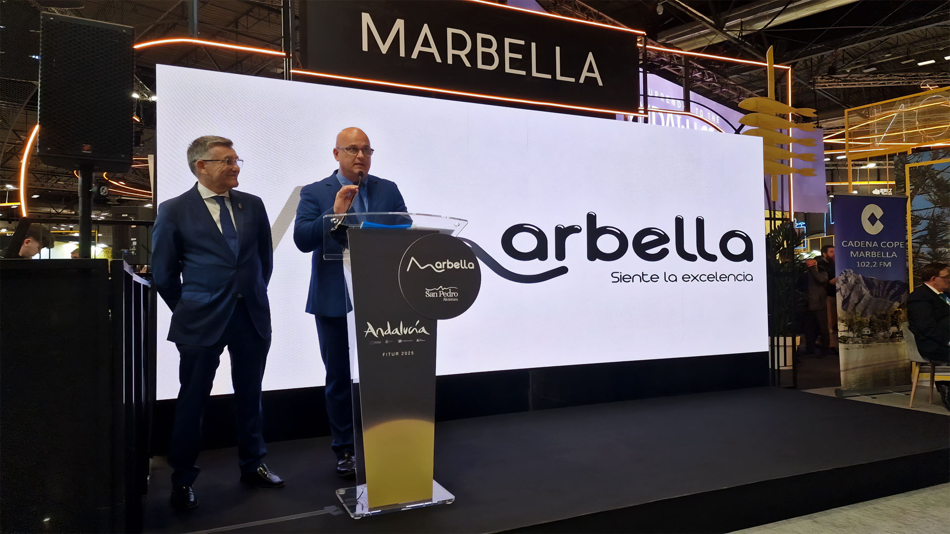 San Pedro Alcántara brilla en FITUR 2025 con un mensaje de tradición, modernidad y compromiso empresarial